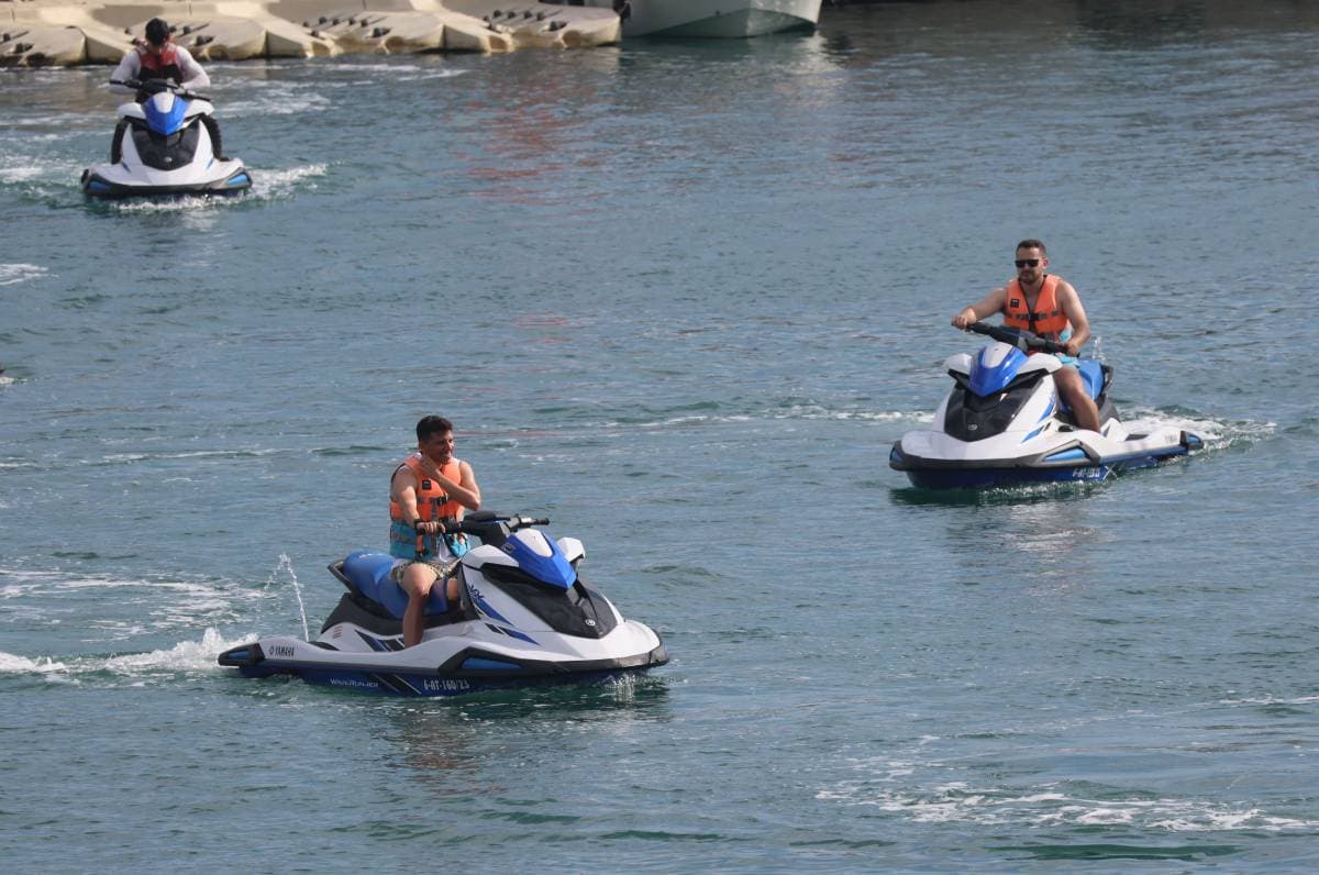 Excursión en moto de agua en La Marina de Valencia