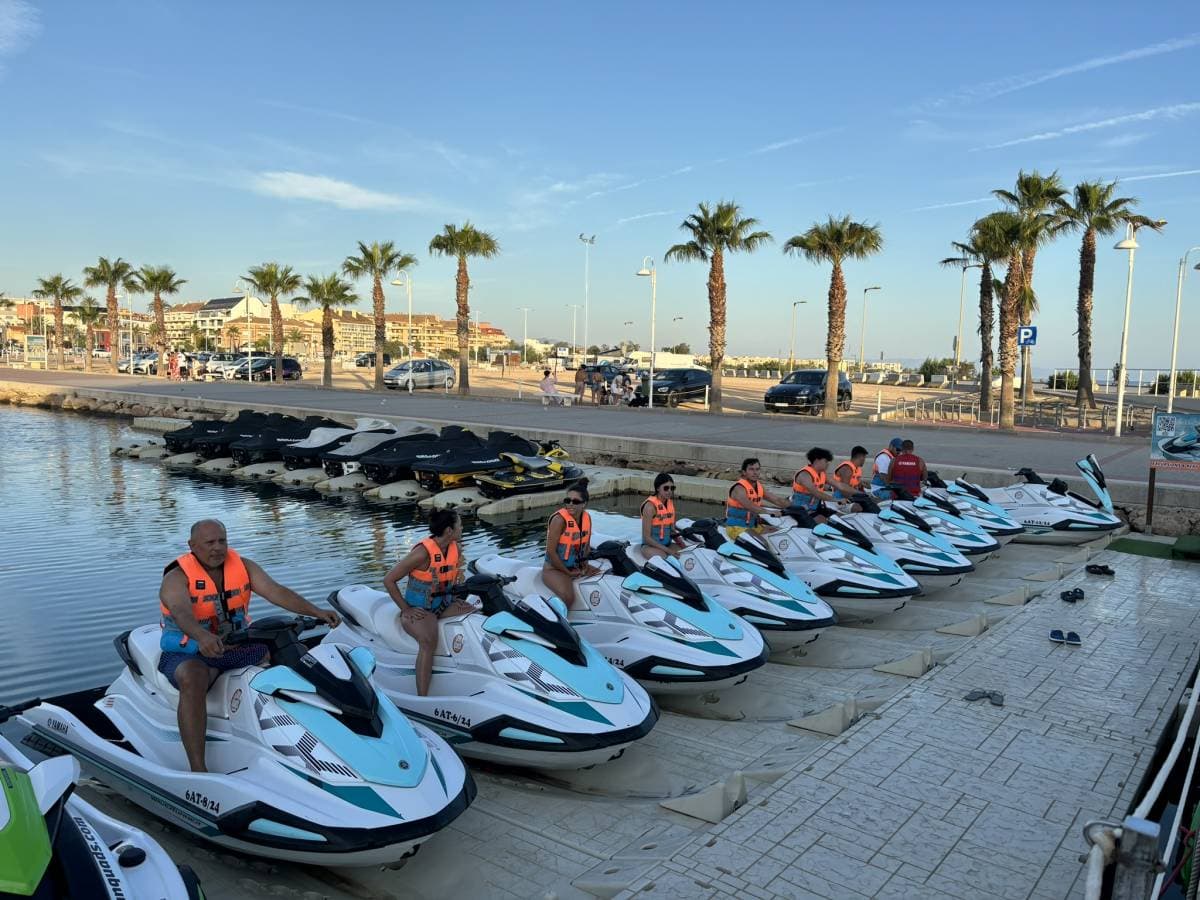 Excursión en moto de agua Las Marinas