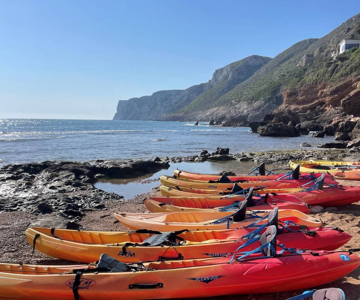 Alquiler de kayaks en Denia