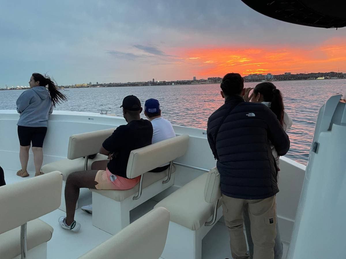puesta de sol en barco en Valencia ( Sunset ) — Galería 5/5