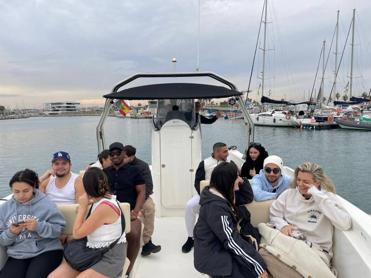puesta de sol en barco en Valencia ( Sunset ) — Galería 4/5
